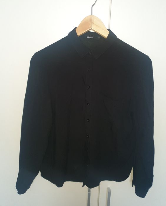 Cropp koszula damska czarna M