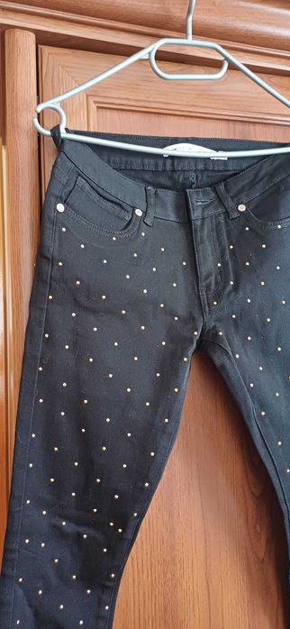 Czarne spodnie damskie r. 27 Romeo & Juliet Couture