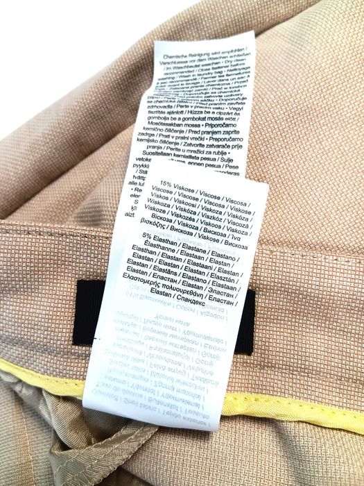 Nowe beżowe eleganckie bawełniane spodnie damskie S. Oliver 40 (L/XL)