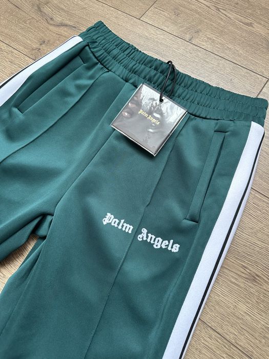 НОВІ Штани Palm Angels Dark Green  | Брюки Пальм енджилс палм pants/