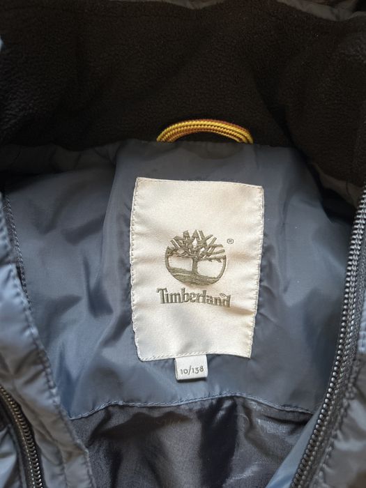 Casaco 10 anos Timberland acolchoado criança blusão