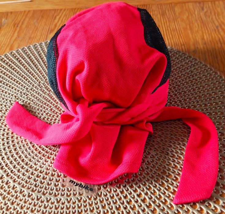 Mybike bandana rowerowa, czerwony, rozm. L