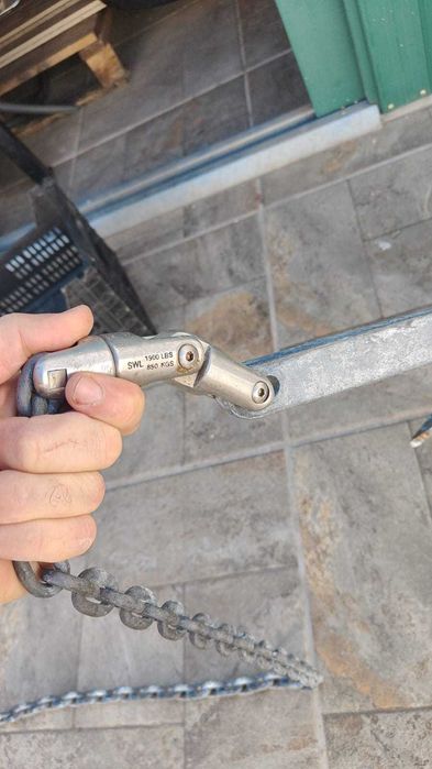 Âncora para barco tipo "Danforth"