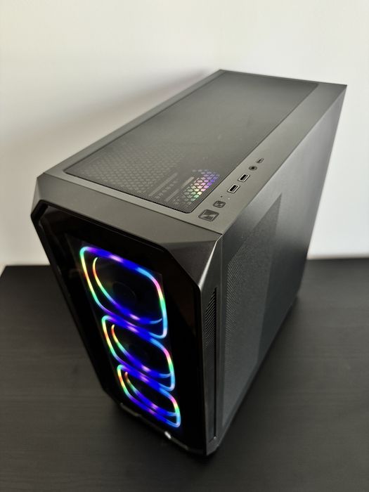 Komputer Gamingowy RTX 4060Ti, Ryzen 7 5800X, 32GB RAM, SSD 1TB, RGB, WiFi