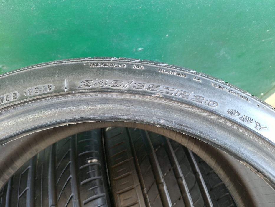 Шини 245/35R20 пара з Європи. Великий вибір.