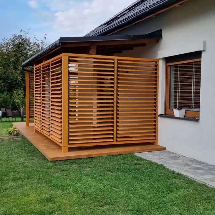 Altany, tarasy, pergole, carporty.