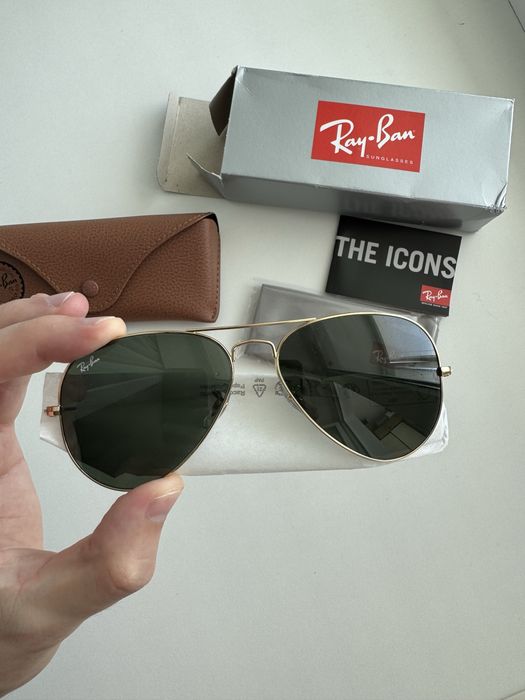 Сонцезахисні окуляри Ray-Ban Aviator Large Metal RB3025 L0205 Original