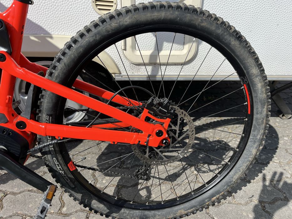 Bicicleta BTT Elétrica como nova  Suspensão Total 29” E-EXPL 520 S – Vermelho Vivo