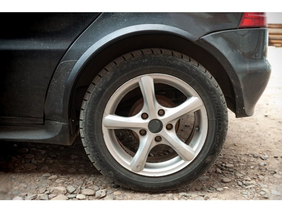 Mercedes A-сlass W168 1997-2004 Накладки на арки (4 шт, ABS-пластик)