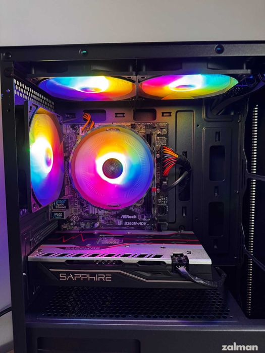 Komputer do gier i codziennego użytku. 240GB + 1TB, RX 580, 16GB DDR4