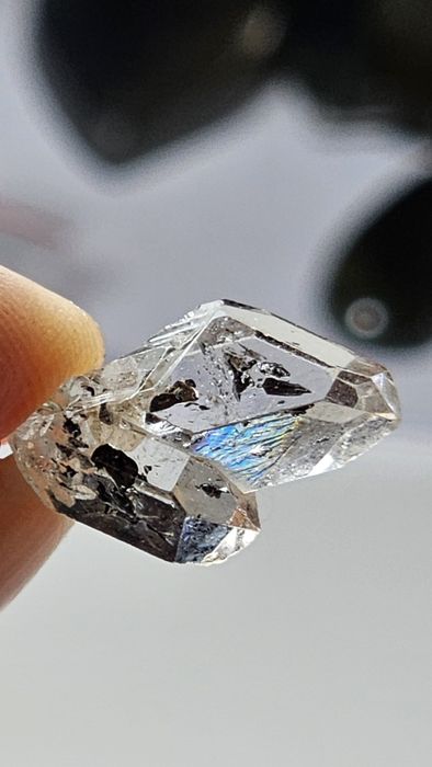 Wisiorek Kwarc Herkimer