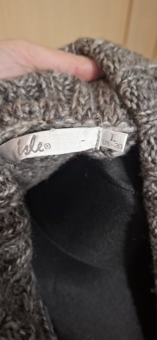 Piękny sweter kardigan rozm l uniwersalny akryl