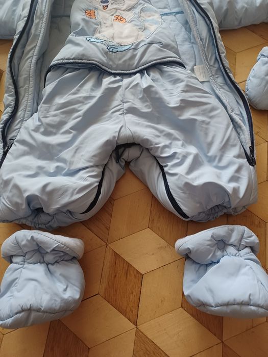 Kombinezon zimowy r. 68 bardzo ciepły