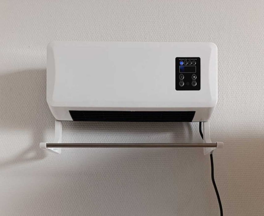 Настенный кондиционер 2в1 тепловентилятор обогреватель дуйка с пультом