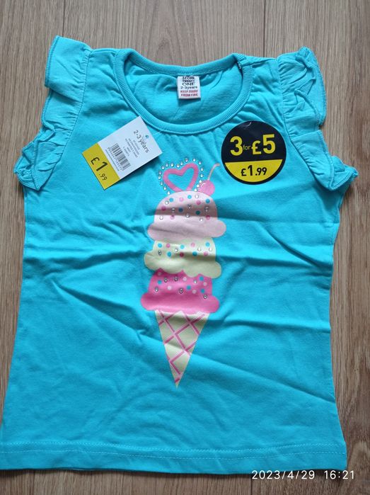 Koszulka dla dziewczynki 2-3 lata