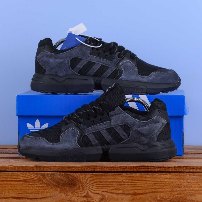 (2388) Акція! Кросівки Adidas ZX Torsion сірі з чорним (41-45) адідас, В'єтнам