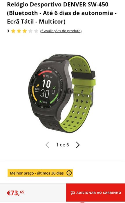 Smartwatch DENVER SW-450