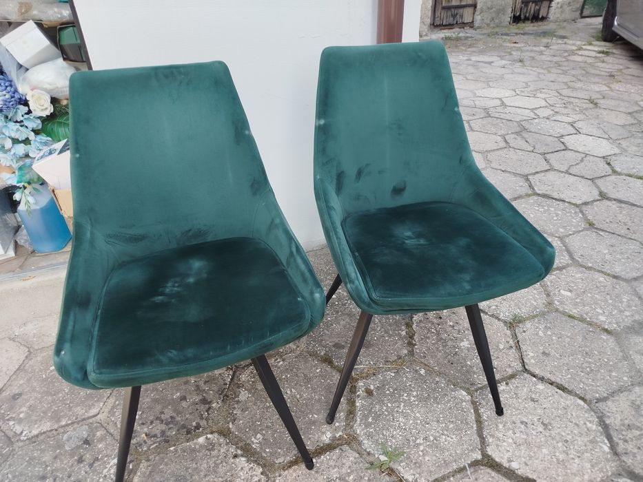 Krzesło biurowe obrotowe ,2 sztuki.Retro.