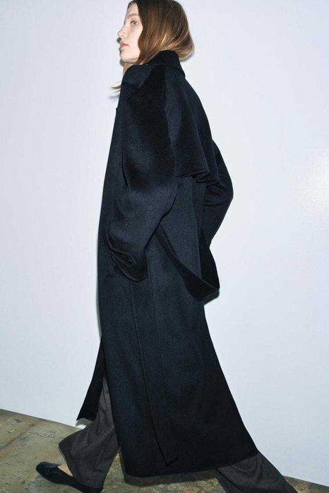 Вовняне пальто ZARA