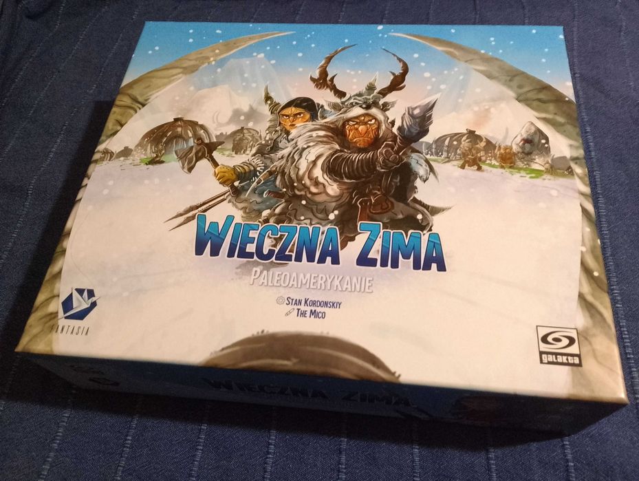Wieczna Zima Paleoamerykanie gra planszowa wersja polska