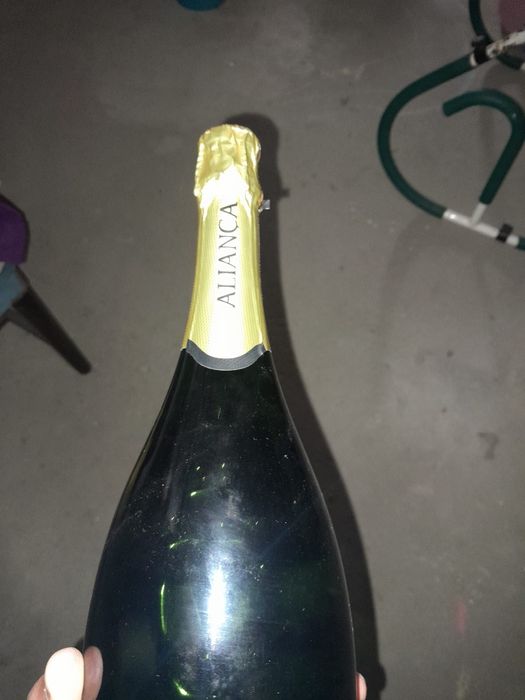 Garrafa de espumante