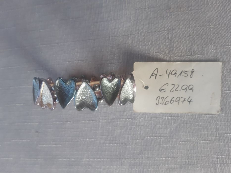 Nowa bransoletka damska, serca. Liberty, DE