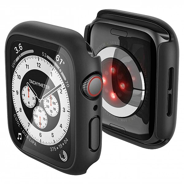 SPIGEN THIN FIT 360 APPLE WATCH 4 / 5 / 6 / SE 1 / 2 / 3 (44 MM) BLACK