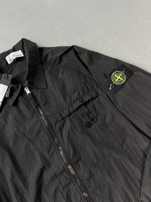 БЕЗ ПЕРЕДОПЛАТИ | STONE ISLAND NYLON овершот куртка стон айленд нейлон