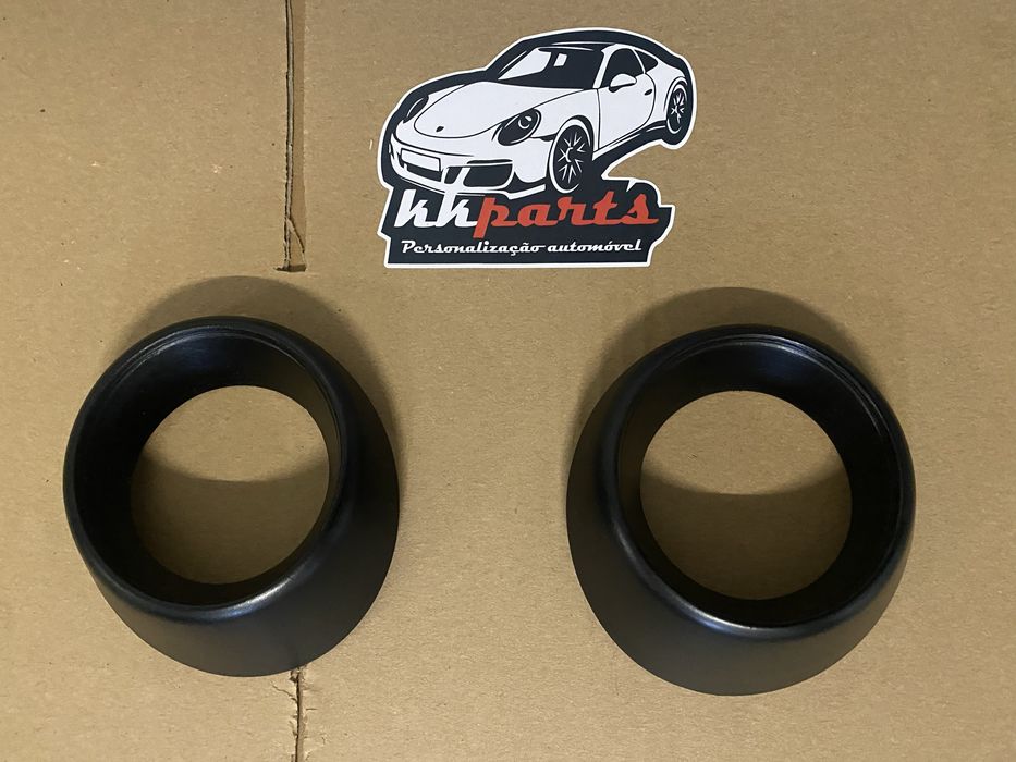 SUPORTES MOLDURAS ENCAIXES FARÓIS DE NEVOEIRO FIAT 500 ABARTH NOVOS