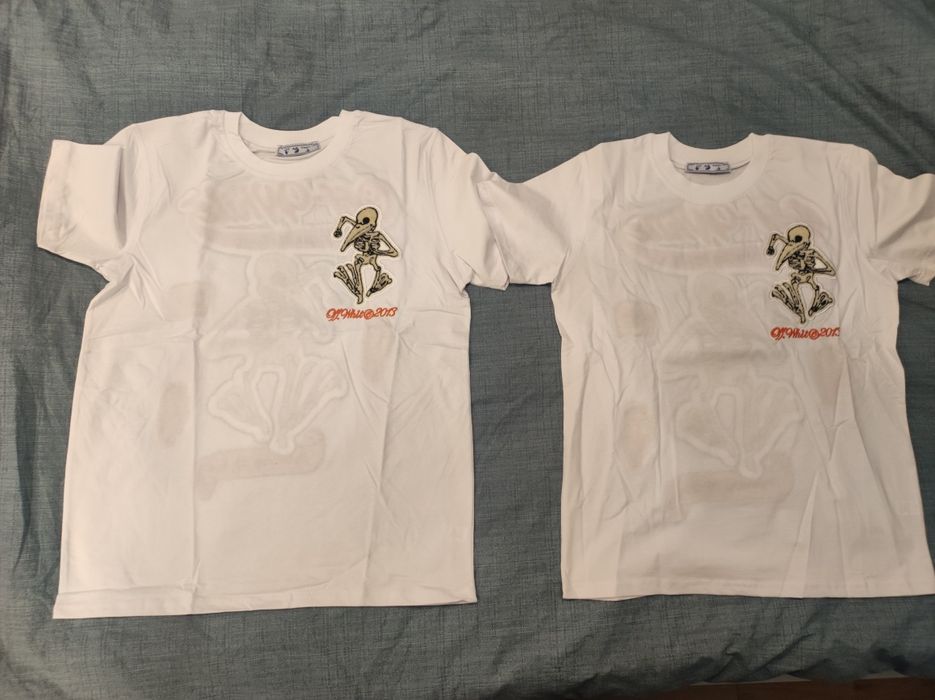 T-shirt Off-white roz. L