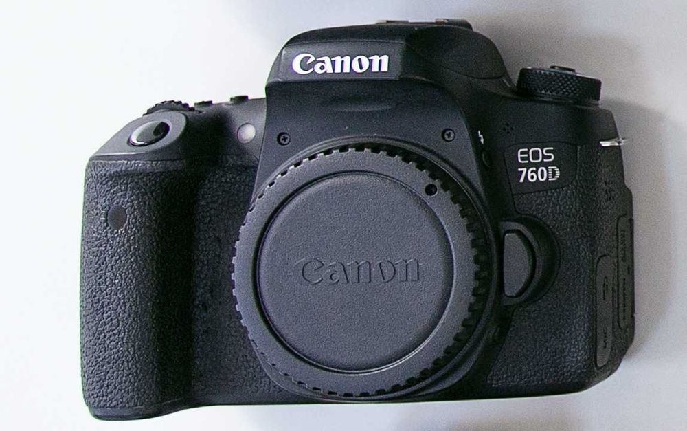 Canon EOS 760D – DSLR com ecrã articulado, Wi-Fi