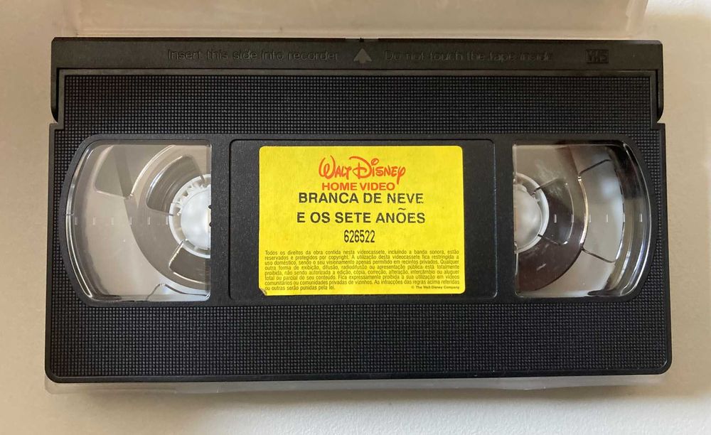 [VHS] Branca de Neve e os Sete Anões (não testado)