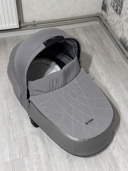 Люлька Cybex Priam Lux R Soho grey,люлька priam 3.0, люлька cybex