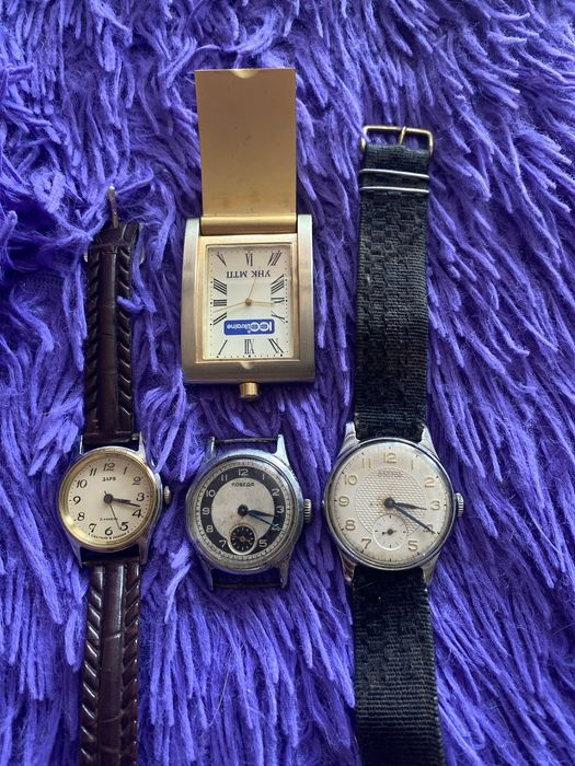 Часы .Победа, Заря, карманные