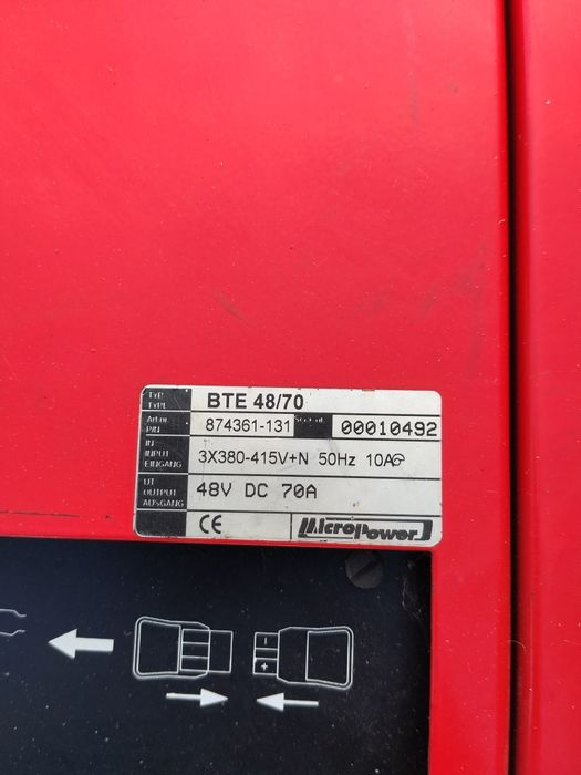 Prostownik ładowarka BT 48V 70A do baterii trakcyjnych