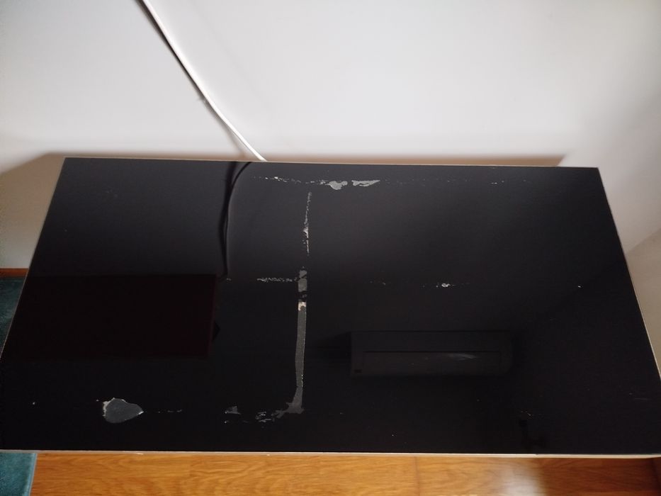 Secretária vidro temperado