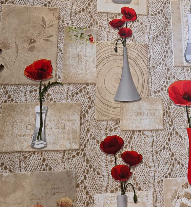 OBRUS CERATA OBRUSY obrus ogrodowy PCV do kuchni do ogrodu 140X150