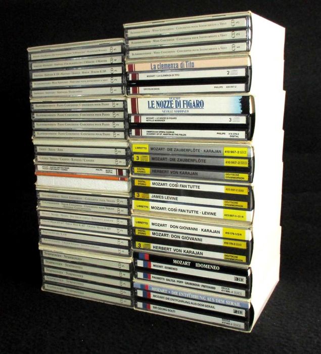 Colecção Edition Wolfgang Amadeus Mozart Deutsche Grammophon CD Áudio