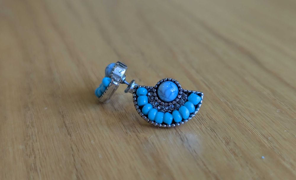 Brincos Azuis Natura | 2€