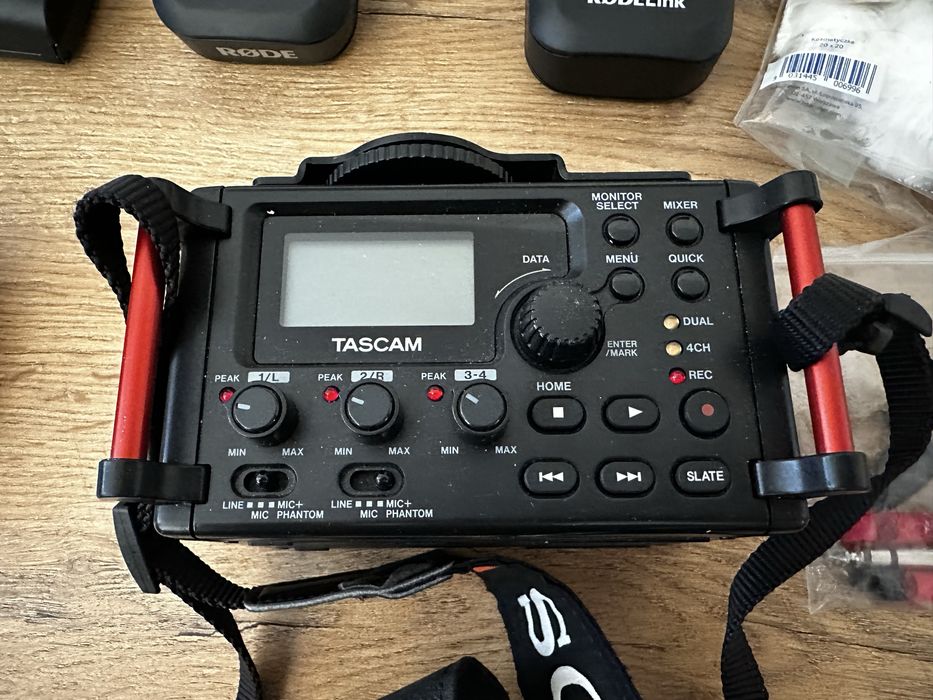 Sennheiser G4 mikroporty + Rode akcesoria  zestaw dźwiękowca
