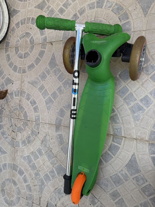 Trotinete Micro Mini Verde 3 Rodas