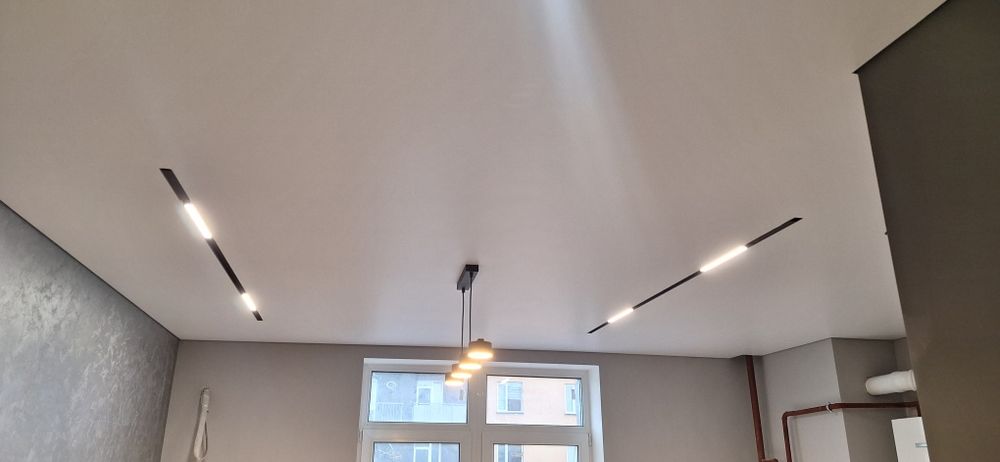 Натяжні стелі, натяжные потолки