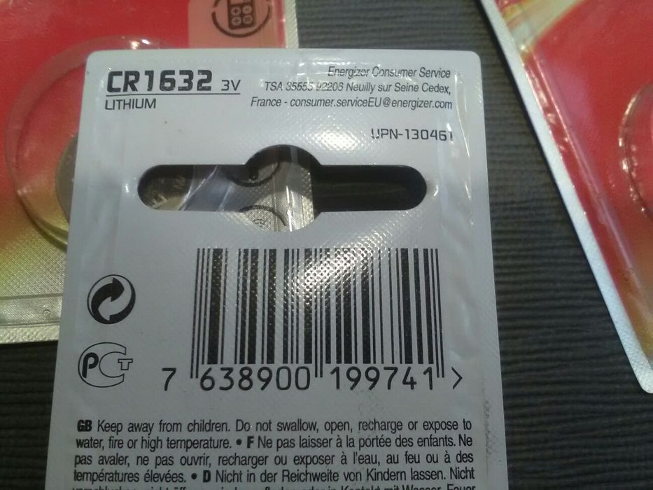 Батарейки/элементы питания таблетки Energizer.