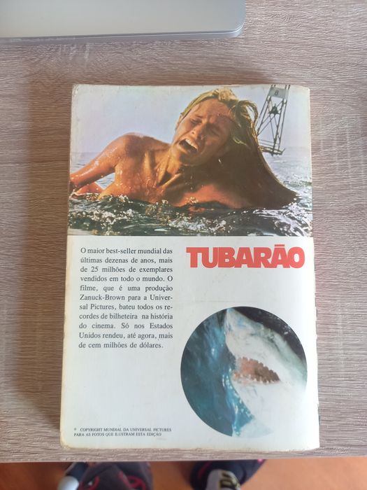 Livro Tubarão/Jaws