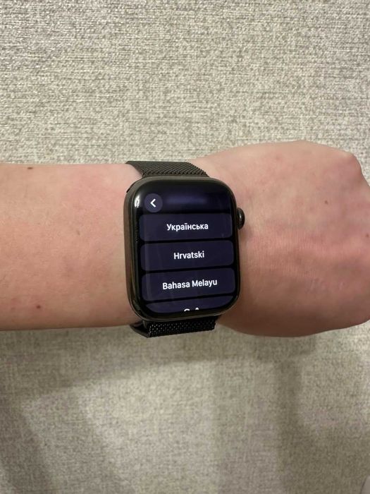 Apple Watch Series 9 GPS + LTE 45mm Graphite Stainless Steel