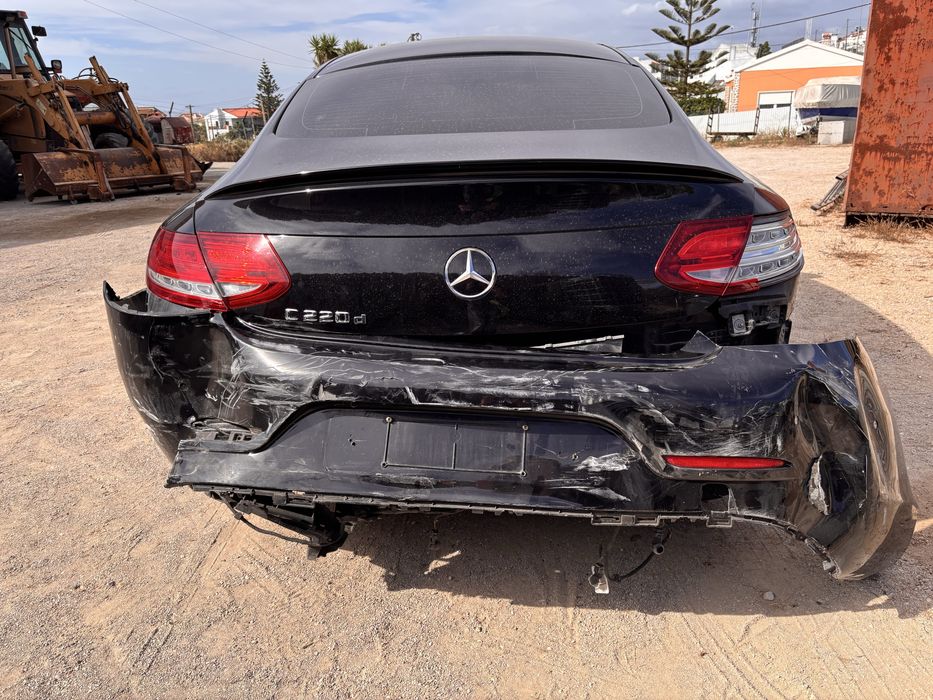 Mercedes c220d coupe edition 1 sinistro