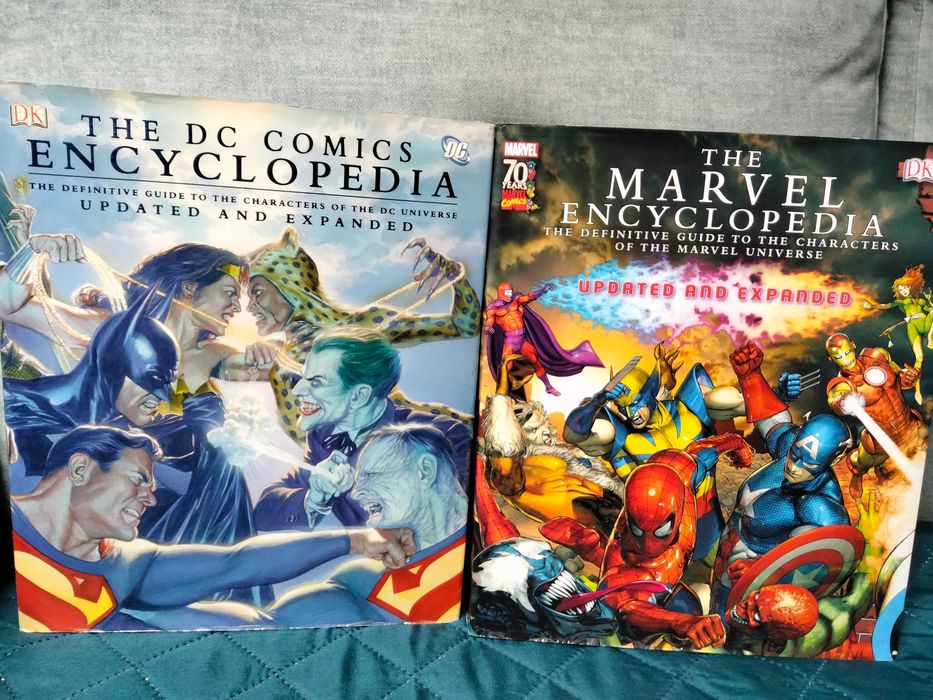 Enciclopédias BD Marvel Comics & DC Comics