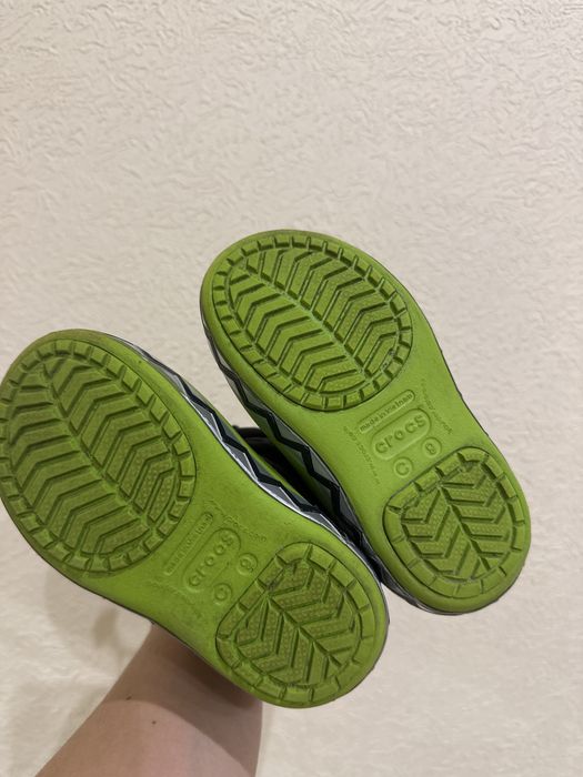 Чоботи crocs c 9