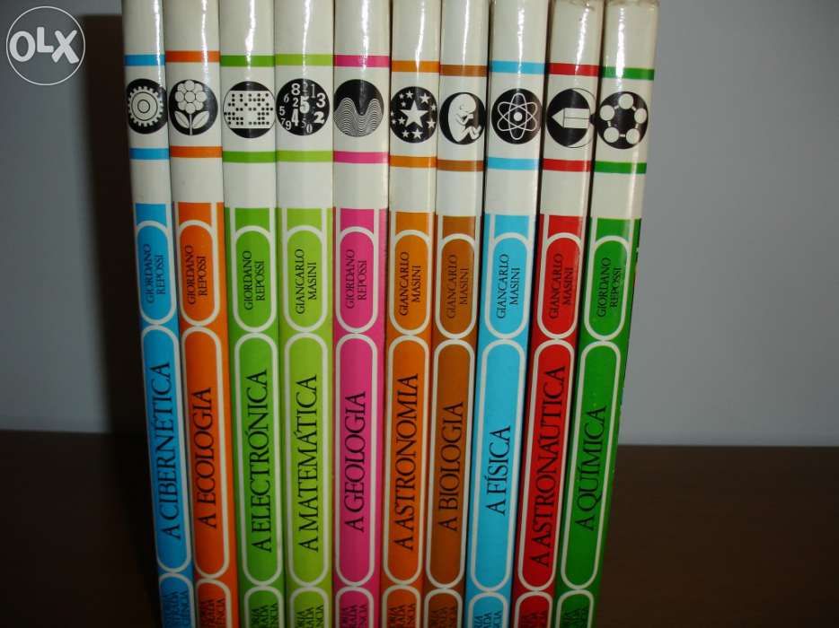 Colecção completa HISTÓRIA ILUSTRADA DA CIÊNCIA [10 livros]