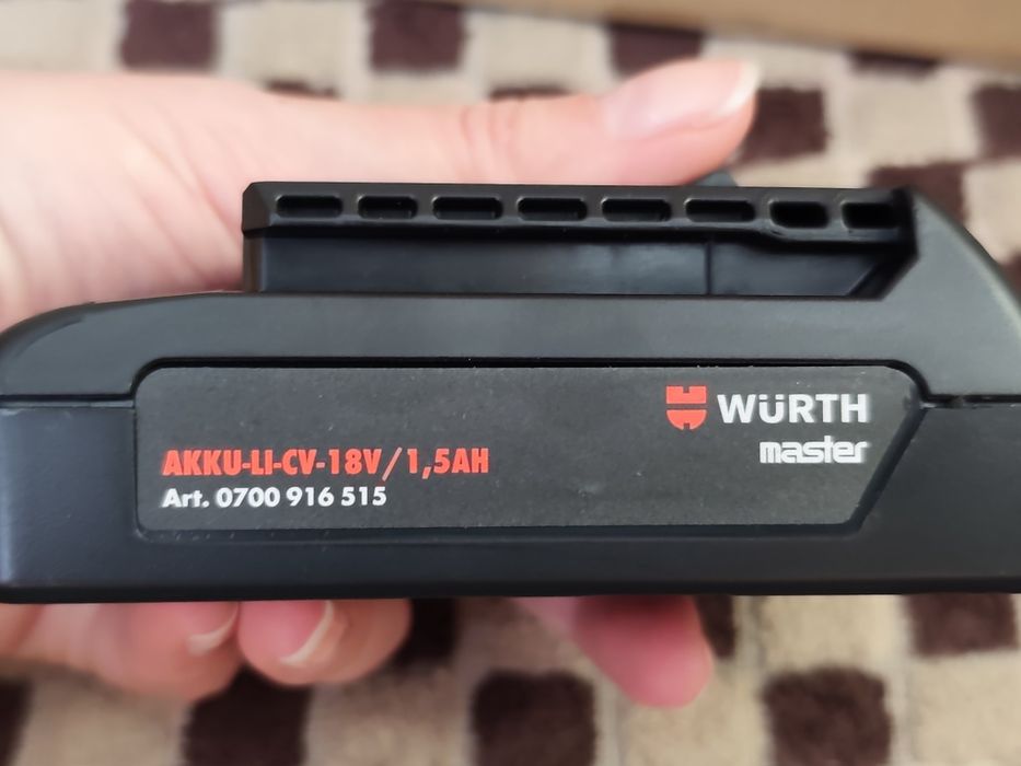 Акумулятори Bosch 18V, 12V 2-4 Аh та аналоги